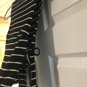 Reformation striped tie side top